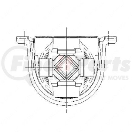 A09-10741-602 by FREIGHTLINER - Drive Shaft - Coupling