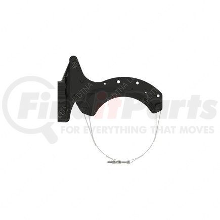 A04-33016-001 by FREIGHTLINER - Exhaust Bracket - Ductile Iron, Black