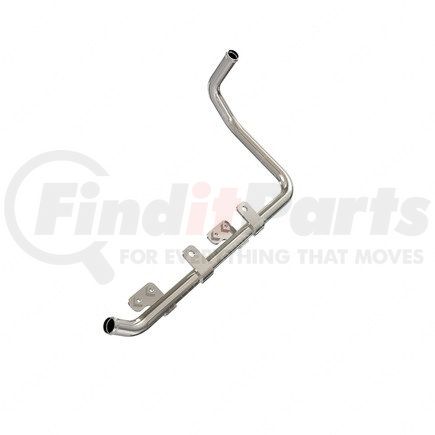 A05-30565-200 by FREIGHTLINER - Heater Return Pipe - Steel, Clear