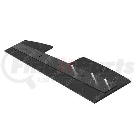 A05-31358-003 by FREIGHTLINER - Radiator Recirculation Shield - Rubber, 1110.7 mm x 156.11 mm