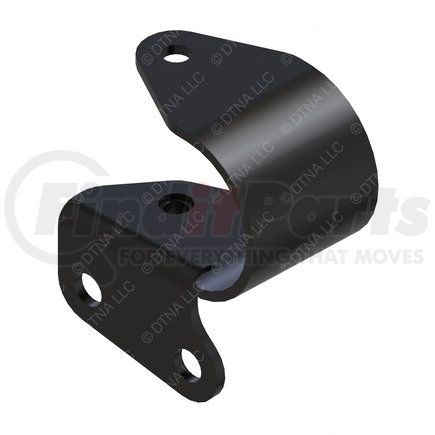 A05-33595-000 by FREIGHTLINER - Radiator Coolant Hose Bracket - Steel, Black, 0.13 in. THK