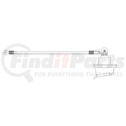A06-24049-048 by FREIGHTLINER - Receptacle - 6 ga.