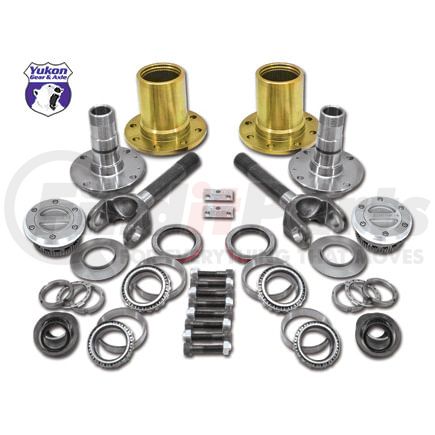 YA WU-02 by YUKON - Spin Free Locking Hub Conversion Kit for Dana 44