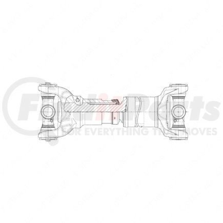 A09-11429-550 by FREIGHTLINER - Drive Shaft