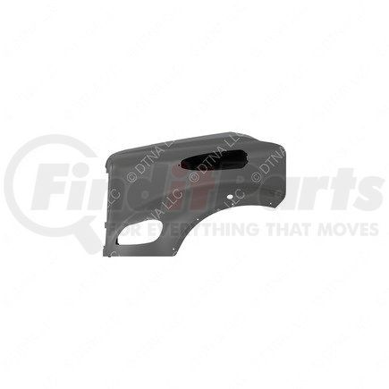 A17-18201-021 by FREIGHTLINER - Hood - 112, Left Hand/Right Hand Swing Arm Mirror, Fender Extension