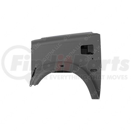 A17-20637-001 by FREIGHTLINER - Hood Panel - Glass Fiber Reinforced With Plastic, 2427.5 mm x 1564.6 mm