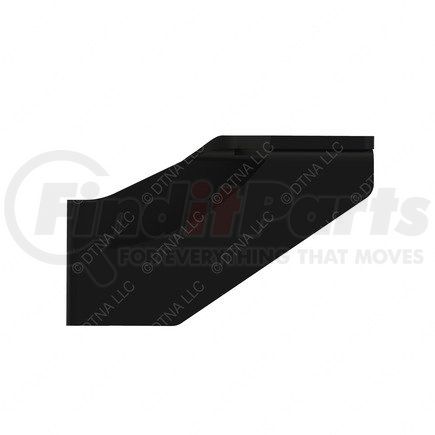 A1717087001 by FREIGHTLINER - Hood Stop Buffer Bracket - Right Side, Steel, 9.53 mm THK