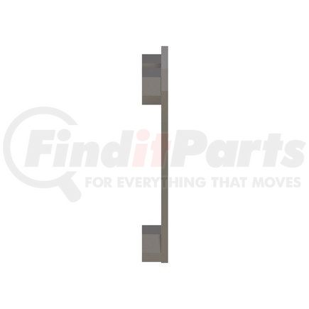 A18-52477-000 by FREIGHTLINER - Door Mirror Plate - Left Side, Steel, 107.95 mm x 69.85 mm, 3.03 mm THK