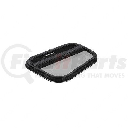 A18-66381-001 by FREIGHTLINER - Side Window Assembly - Right Side, Glass, Gray, 3.2 mm THK