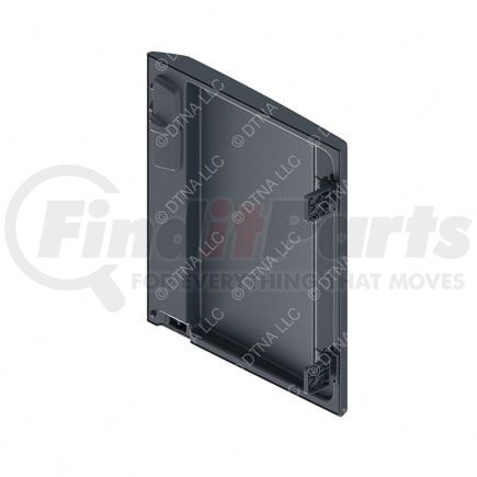 A18-69333-001 by FREIGHTLINER - Sleeper Cabinet Door - Right Side, ABS, Carbon, 198.6 mm x 68.1 mm