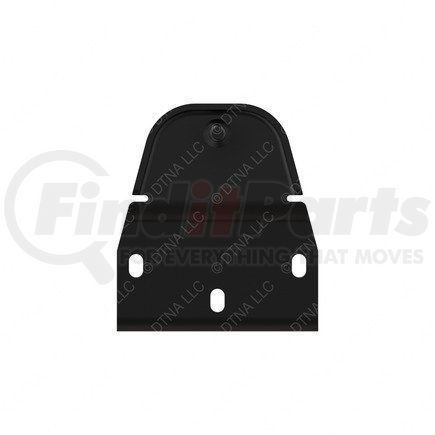 A18-69780-000 by FREIGHTLINER - Sleeper Bunk Support Bracket - Steel, Black, 0.11 in. THK