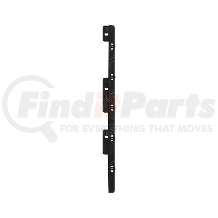 A17-21193-001 by FREIGHTLINER - Grille Bracket - Right Side, Steel, Black, 0.09 in. THK