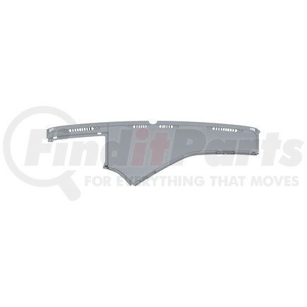 A18-38711-008 by FREIGHTLINER - Dashboard Panel - Right Side, ABS, Shadow Gray, 1711.87 mm x 522.75 mm, 5.5 mm THK