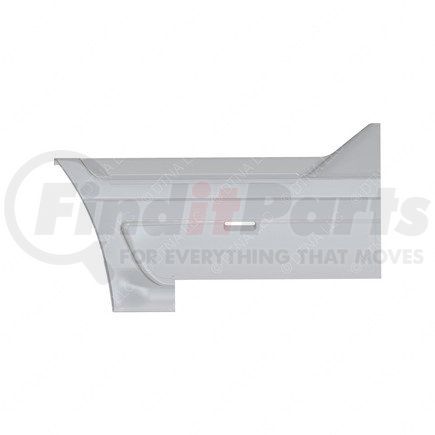 A22-52213-000 by FREIGHTLINER - Truck Fairing - Polyamide and PolypheNylon Ether, Silhouette Gray, 4 mm THK