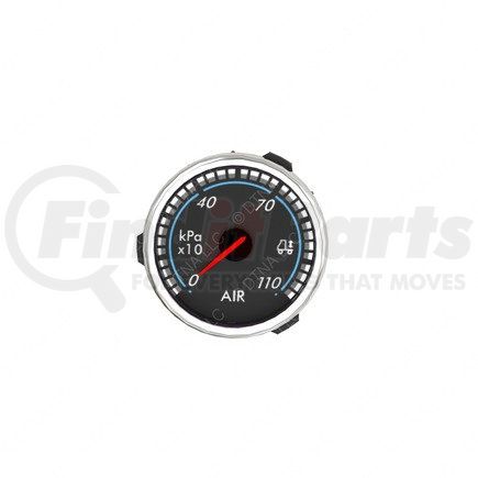 A22-71047-116 by FREIGHTLINER - Brake Pressure Gauge - Suspension Air, Instrument Cluster Unit 4 Mechanical, Metric, Bright