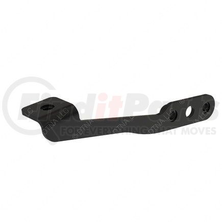 A22-71425-003 by FREIGHTLINER - Battery Box Step Bracket - Steel, Black, 3.3 mm THK