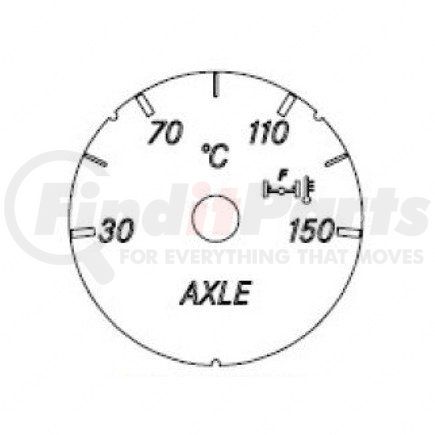 A22-71988-014 by FREIGHTLINER - Differential Temperature Gauge - 9V to 16V, -40 to 85 deg. C Operating Temp.