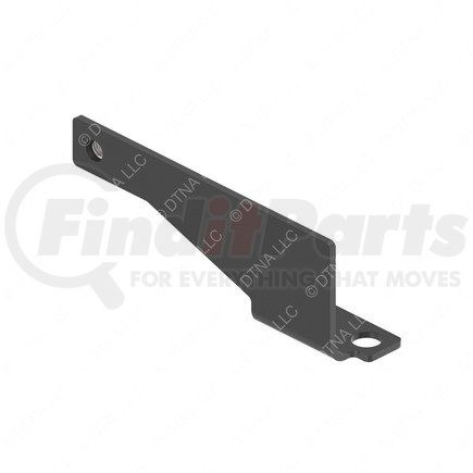 A22-74420-000 by FREIGHTLINER - Radiator Coolant Hose Bracket - Steel, Black, 172.7 mm x 36.9 mm, 0.13 in. THK