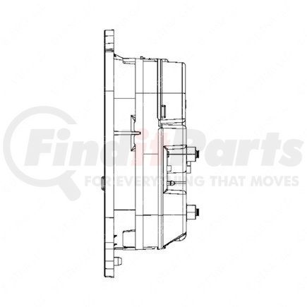 A22-75551-106 by FREIGHTLINER - Instrument Cluster - Assembly, ICU 3S, M2, US, Transmission Oil Temperature Gauge, 2 Air Gauge, 1.6