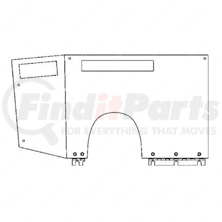 A18-71725-003 by FREIGHTLINER - Instrument Panel Assembly - Gauge, Speedometer, Tachometer, Left Hand Drive, Demist Dash, 10, Black