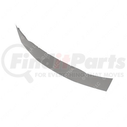 A21-29073-001 by FREIGHTLINER - Air Dam - Thermoplastic Elastomer, Volcano Gray, 1809.91 mm x 220.53 mm