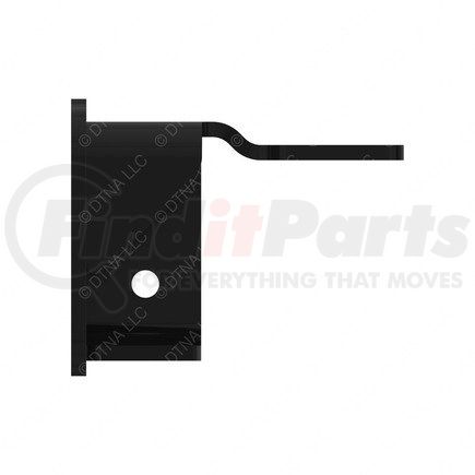 A21-29202-002 by FREIGHTLINER - Bumper Mounting Bracket - Left Side, Steel, 0.31 in. THK