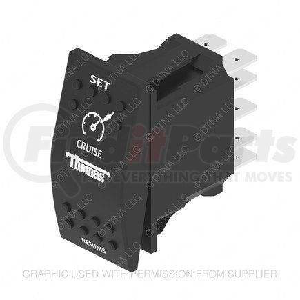 TBB61201503 by FREIGHTLINER - Rocker Switch