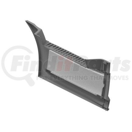 A22-75712-016 by FREIGHTLINER - Panel Reinforcement - Right Side, Polyolefin, Black, 4 mm THK