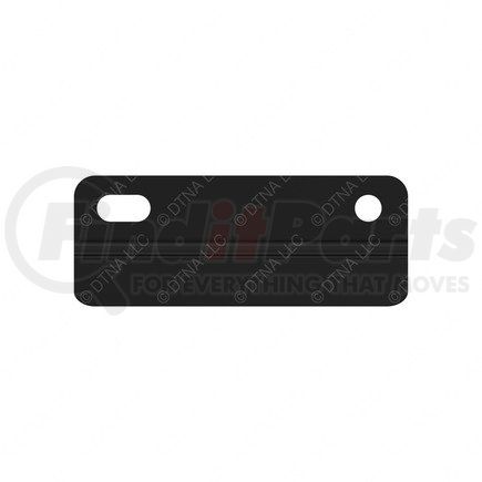 A66-05575-000 by FREIGHTLINER - Collision Avoidance System Front Sensor Bracket - Steel, Black, 0.17 in. THK