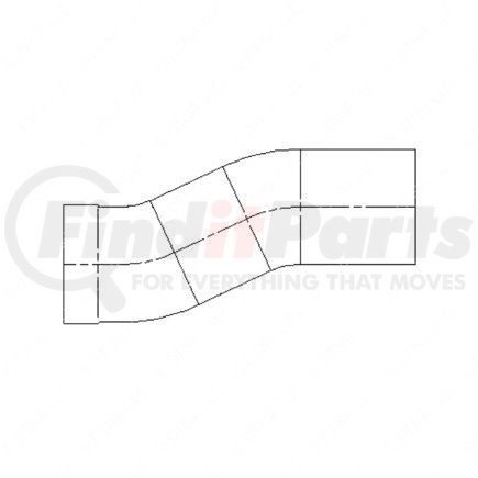 A0415780000 by FREIGHTLINER - Exhaust Pipe - Mid Connector