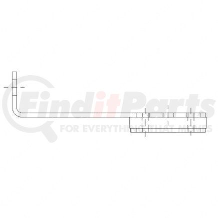 A04-17899-000 by FREIGHTLINER - Exhaust Mount - Steel, 0.19 in. THK