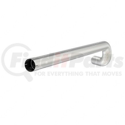 A04-19848-000 by FREIGHTLINER - Exhaust Muffler Pipe - Aluminized Steel