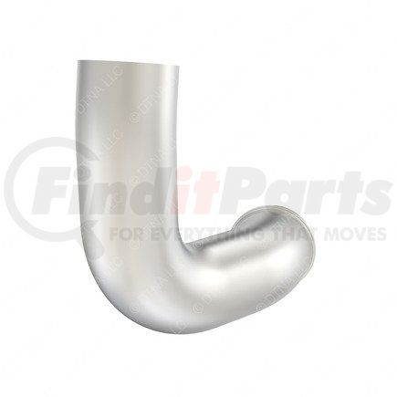 A04-19851-000 by FREIGHTLINER - Exhaust Muffler Pipe - Aluminized Steel