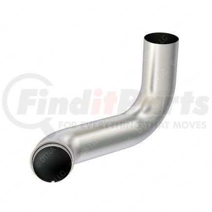 A04-19860-000 by FREIGHTLINER - Exhaust Muffler Pipe - Aluminized Steel