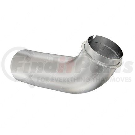 A04-19812-000 by FREIGHTLINER - Exhaust Pipe - Aluminized Steel, 4.87 in. ID, 5 in. OD