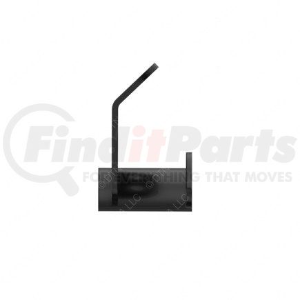 A04-24411-000 by FREIGHTLINER - Exhaust Mount - Steel, Black, 0.18 in. THK