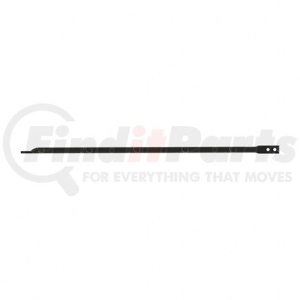 A04-24986-001 by FREIGHTLINER - Exhaust Stack Stay Rod - Steel, Black