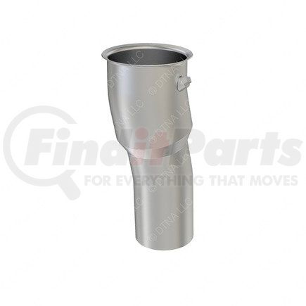 A04-23626-000 by FREIGHTLINER - Turbocharger Outlet Pipe - Aluminized Steel
