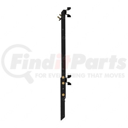 A04-25930-000 by FREIGHTLINER - Exhaust After-Treatment Device Mounting Bracket - Steel, Black, 7.95 mm THK
