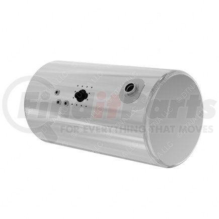 A03-41097-383 by FREIGHTLINER - Fuel Tank - Aluminum, 25 in., RH, 100 gal, Plain