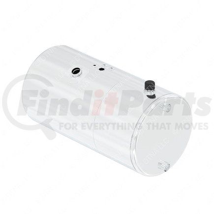 A03-41356-072 by FREIGHTLINER - Fuel Tank - Aluminum, 25 in., LH, 70 gal, Polished, Split