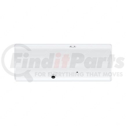 A03-42557-383 by FREIGHTLINER - Fuel Tank - Aluminum, 25 in., RH, 140 gal, Plain, 15 deg