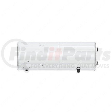 A03-41177-271 by FREIGHTLINER - Fuel Tank - Aluminum, 25 in., RH, 80 gal, Polished, Hydraulic, without Exhaust Fuel Gauge Hole