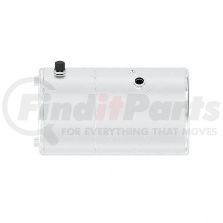 A03-41356-028 by FREIGHTLINER - Fuel Tank - Aluminum, 25 in., RH, 60 gal, Plain, Hydraulic, without Exhaust Fuel Gauge Hole