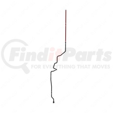 A04-30466-435 by FREIGHTLINER - Engine Coolant Return Hose - Polyamide, -40 to 110 deg. C Operating Temp., 2 bar Operating Press.