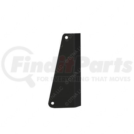 A04-30501-000 by FREIGHTLINER - Diesel Exhaust Fluid (DEF) Tank Bracket - Steel, Black, 0.11 in. THK