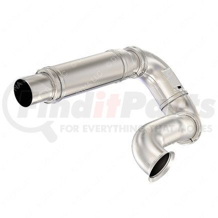 A04-30641-000 by FREIGHTLINER - Exhaust Aftertreatment Device Inlet Pipe - Aluminized Steel / Stainless Steel