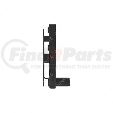 A04-31498-010 by FREIGHTLINER - Diesel Exhaust Fluid (DEF) Tank Bracket - Steel, Black, 0.19 in. THK