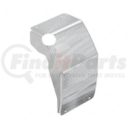 A04-27869-016 by FREIGHTLINER - Fuel Tank Cover - Left Side, Aluminum, 24.57 in. x 14.37 in.