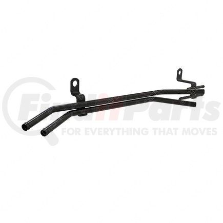 A04-28260-000 by FREIGHTLINER - Engine Coolant Pipe - Black, Steel Tube Material